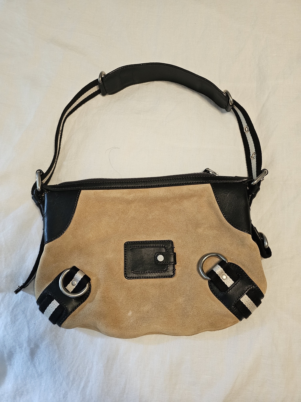 Vintage Bally Women's Suede Shoulder Bag